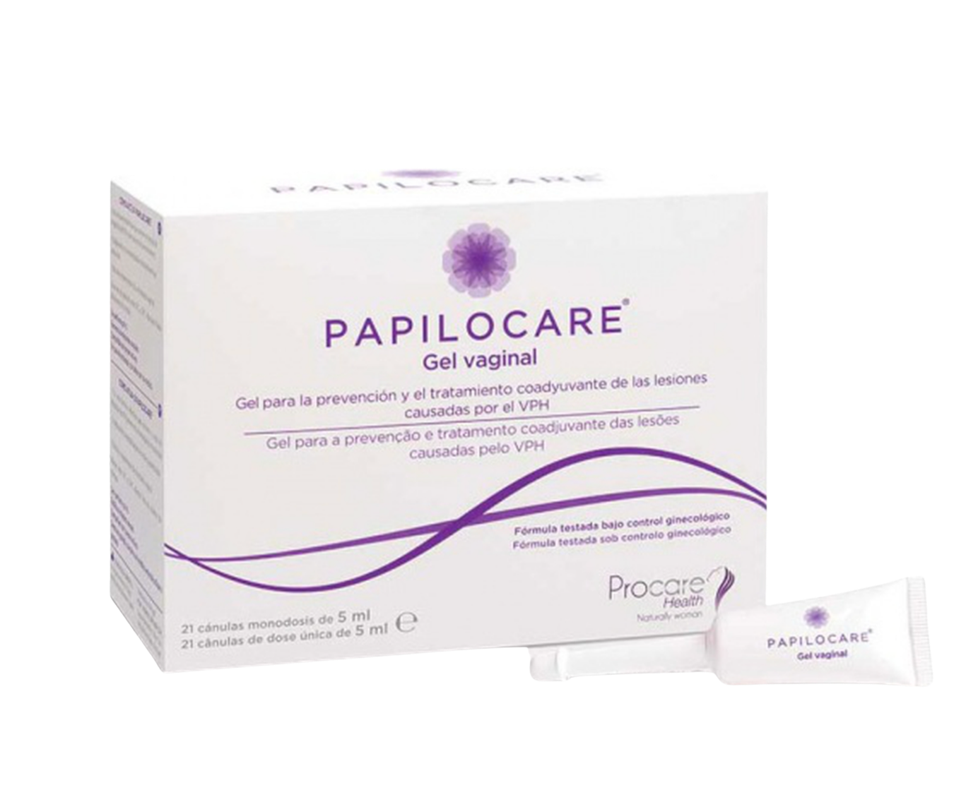 Papilocare Gel Vaginal - Caja del producto